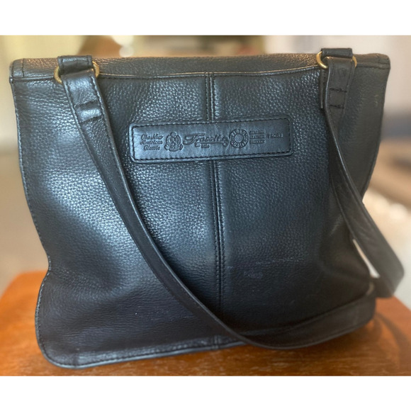 Fossil Black Leather Purse, Crossbody, Handbag, Adjustable Straps, Hobo Bag - Picture 6 of 13